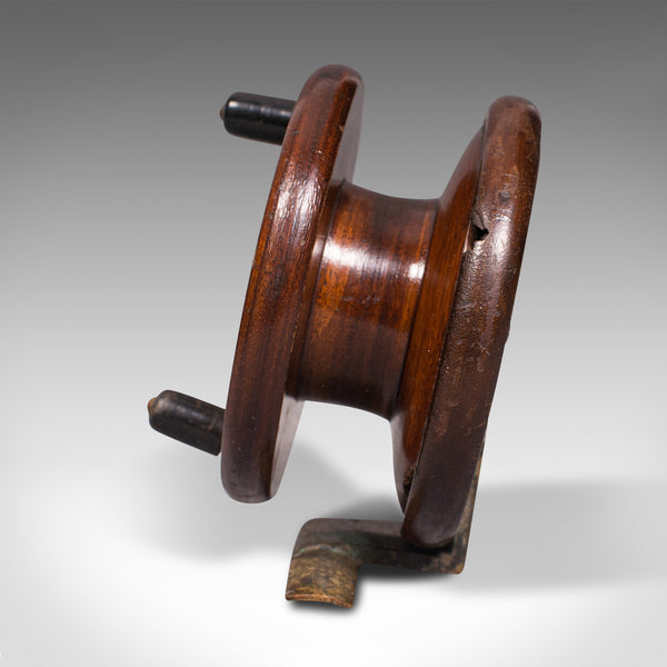 Antique Starback Fishing Reel, English, Decorative, Angling, Edwardian, C.1910