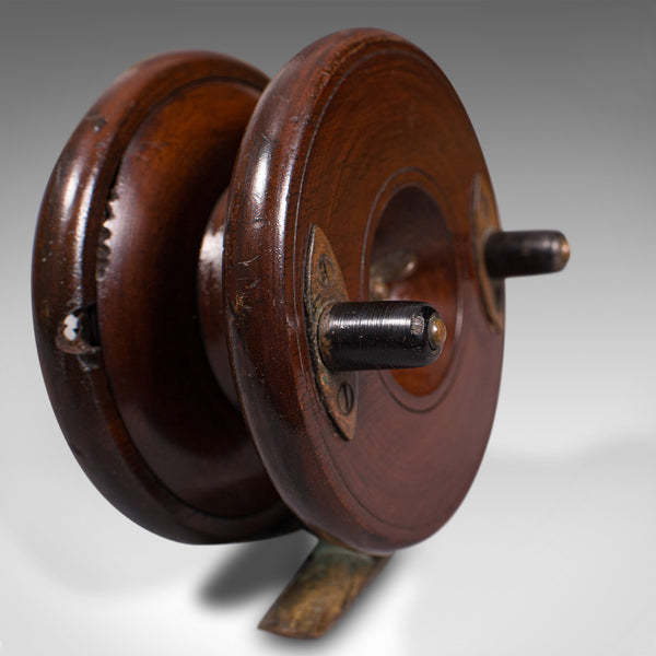 Antique Starback Fishing Reel, English, Decorative, Angling, Edwardian, C.1910