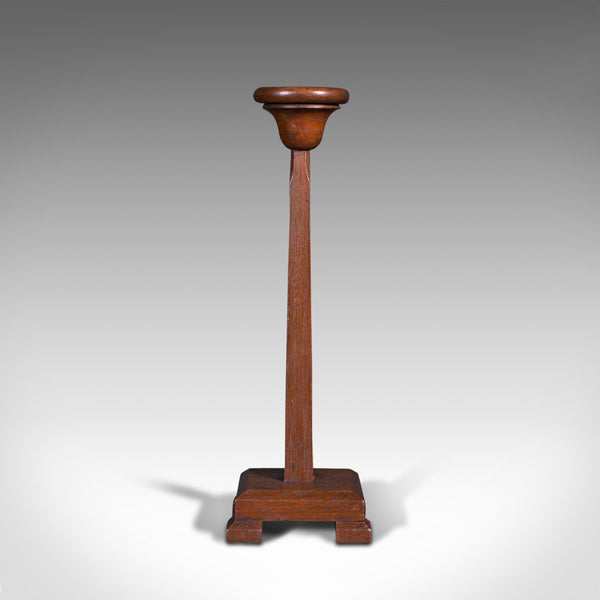 Pair Of Antique Hat Stands, Oak, Milliner's Shop Display, Wig, Edwardian, C.1910