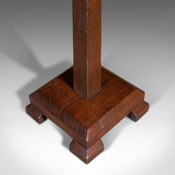 Pair Of Antique Hat Stands, Oak, Milliner's Shop Display, Wig, Edwardian, C.1910