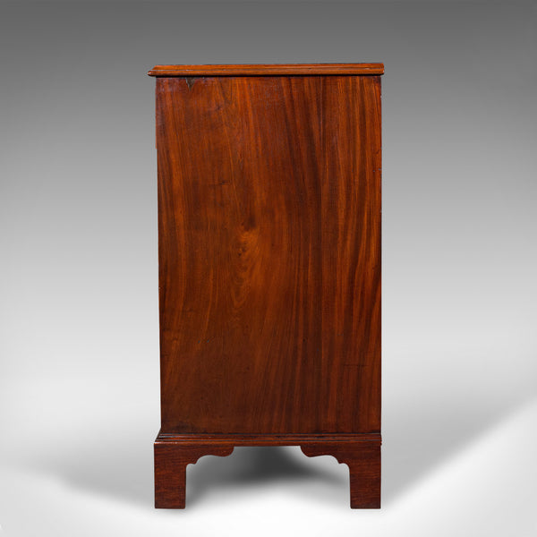 Antique Gentleman's Chest Of Drawers, English, Mahogany, Bedroom, Georgian, 1800