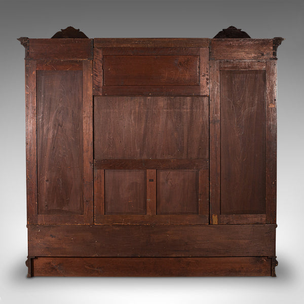 Large Fine Antique Wardrobe Compactum, English, Walnut, Gillow & Co, Victorian