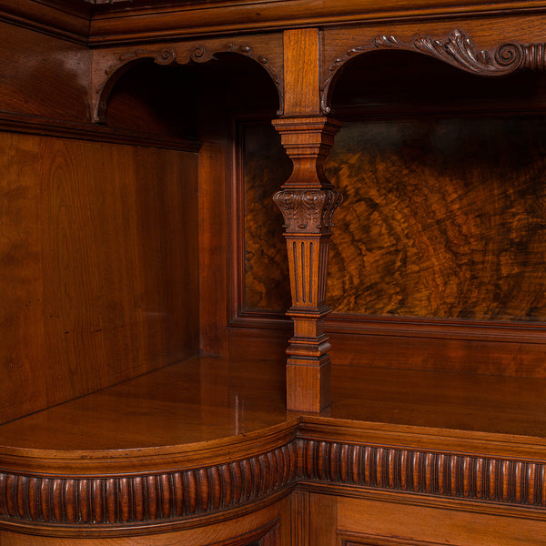 Large Fine Antique Wardrobe Compactum, English, Walnut, Gillow & Co, Victorian