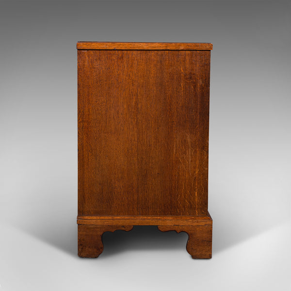 Antique Gentleman's Chest Of Drawers, English, Oak, Tallboy, Georgian, C.1800