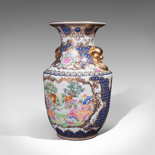 Vintage Decorative Vase, Italian, Ceramic, Baluster, Baroque Revival, Art Deco
