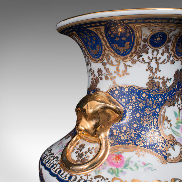 Vintage Decorative Vase, Italian, Ceramic, Baluster, Baroque Revival, Art Deco