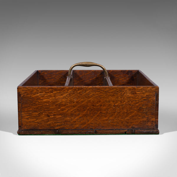 Antique Butler's Carry Tray, English, Oak, Serving, Cutlery, Georgian, C.1800