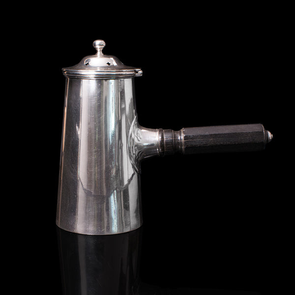Pair Of Vintage Coffee Pots, Silver Plate, Chocolate Jug, Mappin & Webb, C.1940