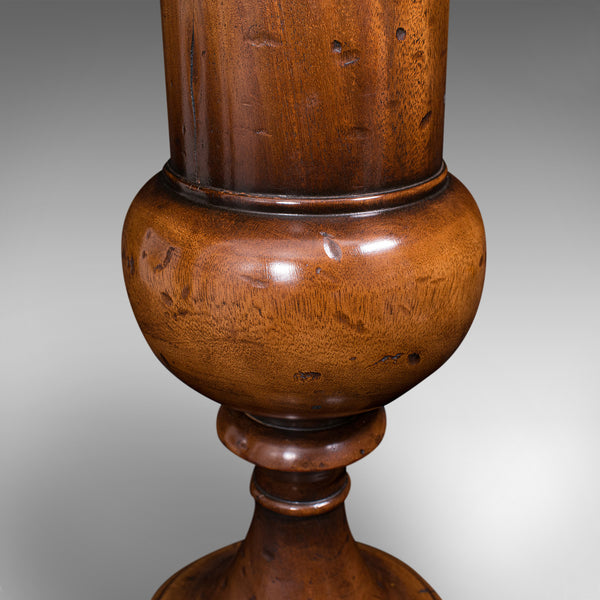 Large Antique Dried Stem Vase, French, Beech, Display Urn, Victorian, Circa 1900