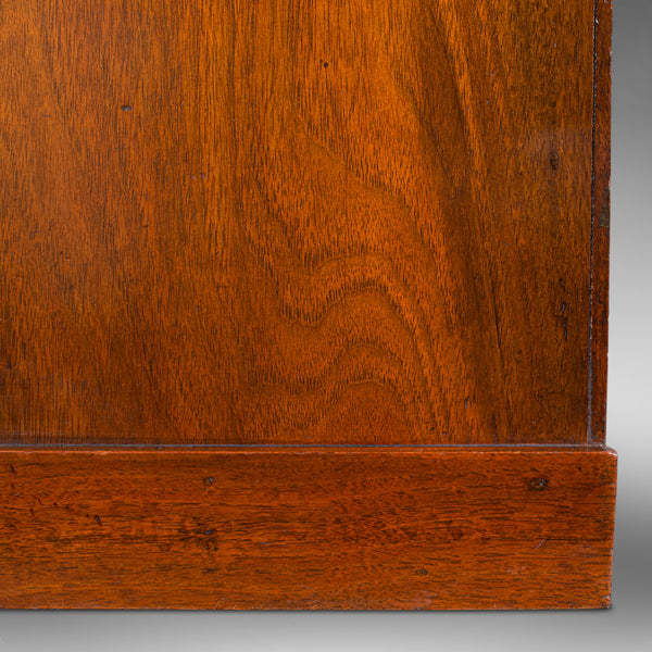 Antique Collector's Cabinet, English, Walnut, Tea, Smoker's Cupboard, Edwardian