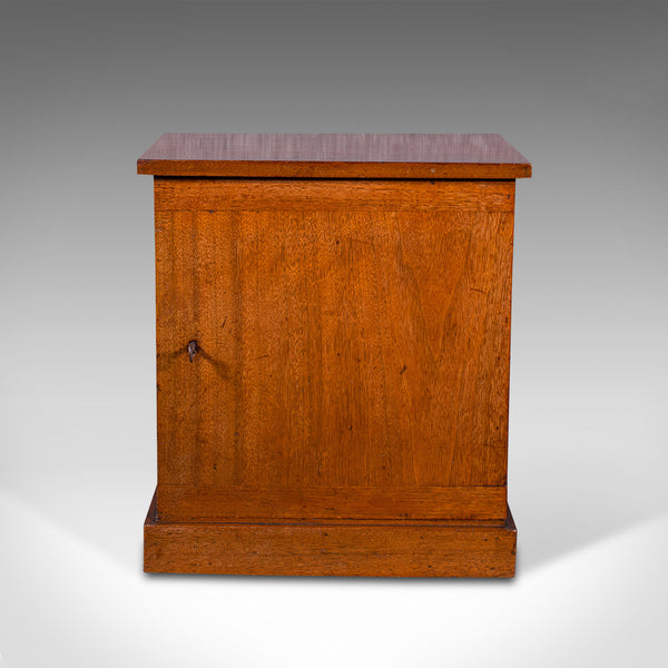 Antique Collector's Cabinet, English, Walnut, Tea, Smoker's Cupboard, Edwardian