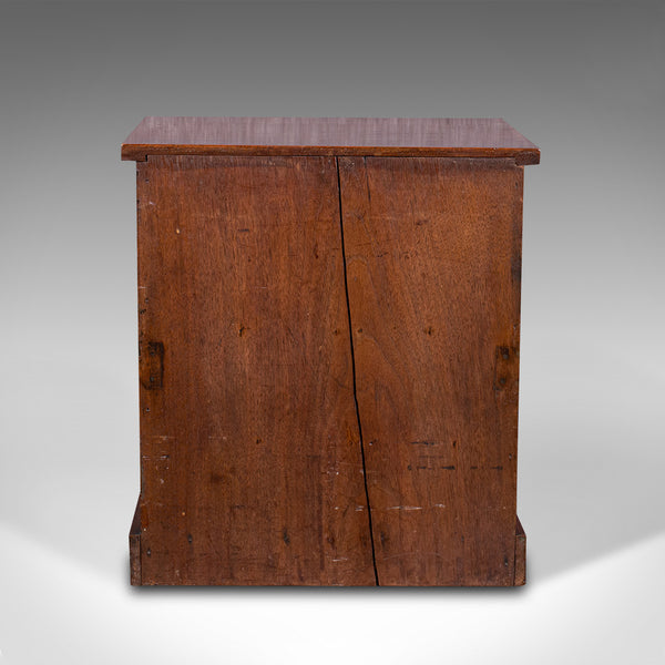 Antique Collector's Cabinet, English, Walnut, Tea, Smoker's Cupboard, Edwardian