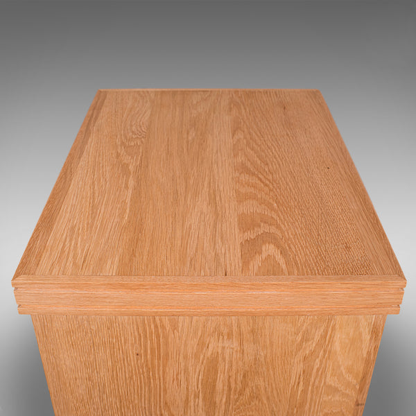 Bespoke, High Quality Specimen Box, English, Oak, Watchmaker, Collector Cabinet