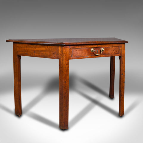Antique Side Table, English, Writing Desk, Console, Window, Georgian, Circa 1800