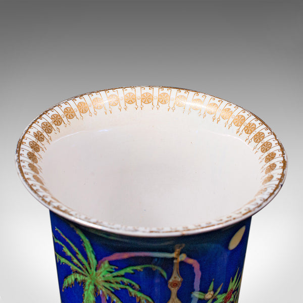 Antique Decorative Vase, English, Ceramic, Lustre, Posy Jar, Early 20th, C.1920