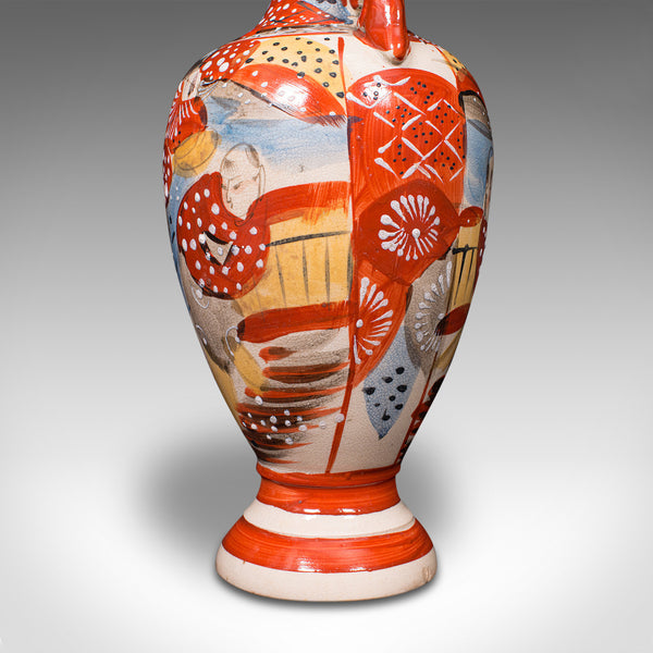Pair Of Antique Imari Vases, Japanese, Hand Painted, Meiji, Victorian, C.1900