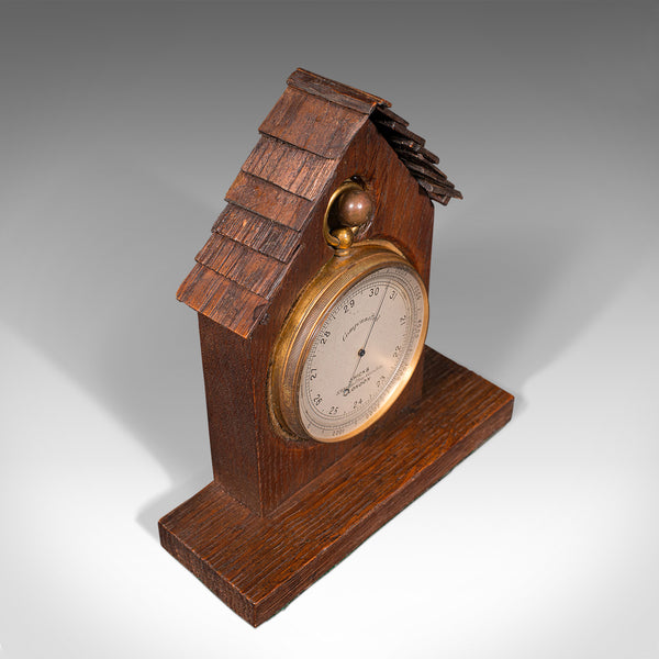 Antique Barometer Altimeter, English, Explorer's Instrument, Hicks, Victorian