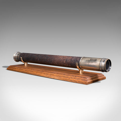 Antique Officer Of The Watch Telescope, German, Single Draw, Voigtlander, C.1910