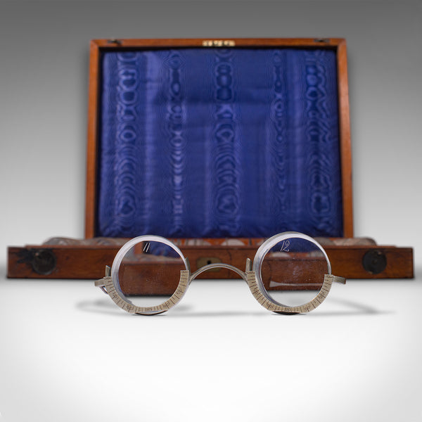 Antique Optometrist's Set, English, Optical Instrument Case, Victorian, C.1900