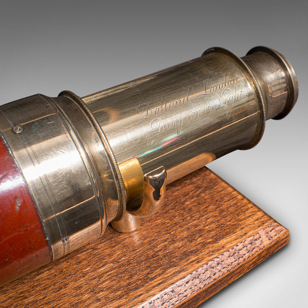 Large Antique Telescope, English, Single Draw, Astronomical, Dollond, Victorian