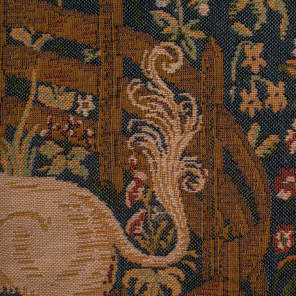 Vintage Decorative Tapestry, French, Needlepoint, Cushion Cover, Unicorn, C.1980