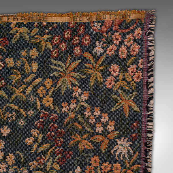 Vintage Decorative Tapestry, French, Needlepoint, Cushion Cover, Unicorn, C.1980