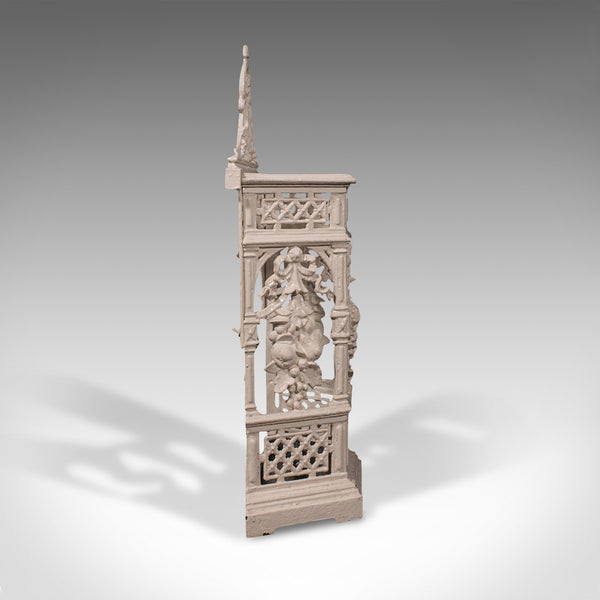 Antique Decorative Stick Stand, English, Hallway Rack, Coalbrookdale, Victorian