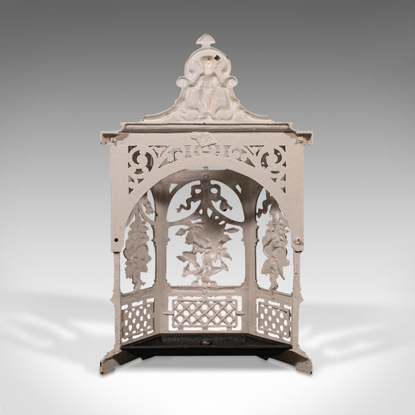 Antique Decorative Stick Stand, English, Hallway Rack, Coalbrookdale, Victorian