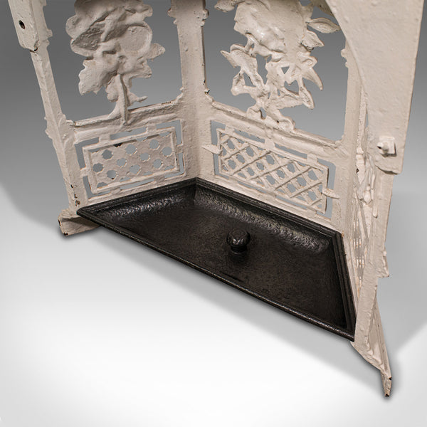 Antique Decorative Stick Stand, English, Hallway Rack, Coalbrookdale, Victorian