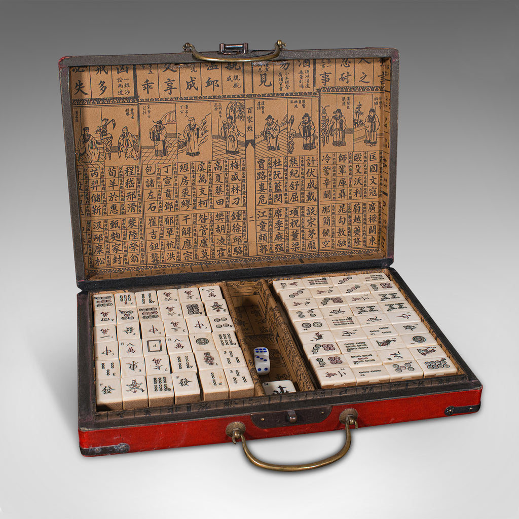 Vintage and Antique Mahjong Sets