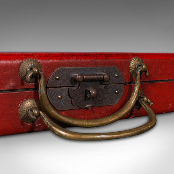 Vintage Mahjong Set, Chinese, Oriental Gaming Case, Late 20th Century, Mah-jongg