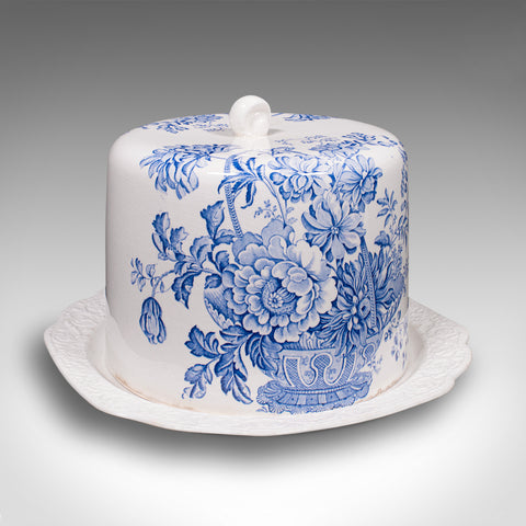 Large Vintage Cheese Keeper, English, Ceramic, Decorative, Kitchen, Dome, C.1950