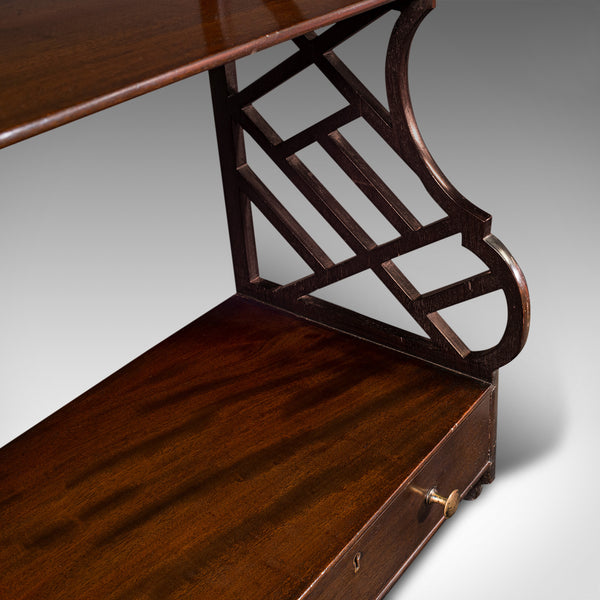 Antique Mounted Whatnot, English, Wall Shelf, Chinoiserie, Victorian, Circa 1900