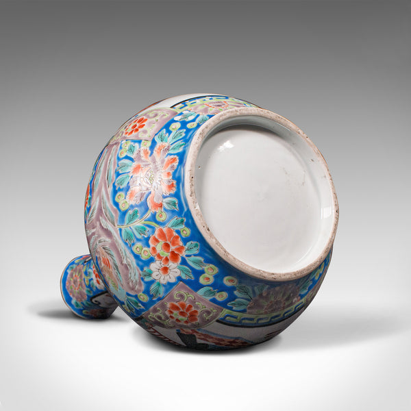 Vintage Decorative Vase, Chinese, Ceramic, Baluster, Stem, Posy, Art Deco, 1930