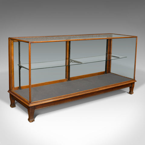 Antique Retailer's Display Cabinet, English, Shop Showcase, Edwardian, C.1910