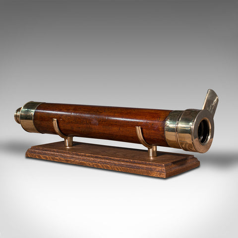 Antique Two Draw Telescope, English, Terrestrial, Astronomical, Victorian, 1850
