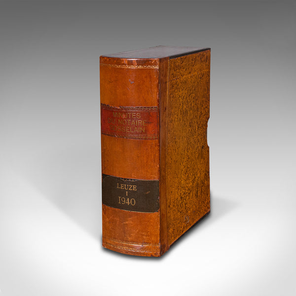 Set Of 4, Vintage Book Boxes, English, Leatherbound, Secret, Keepsake, Folio