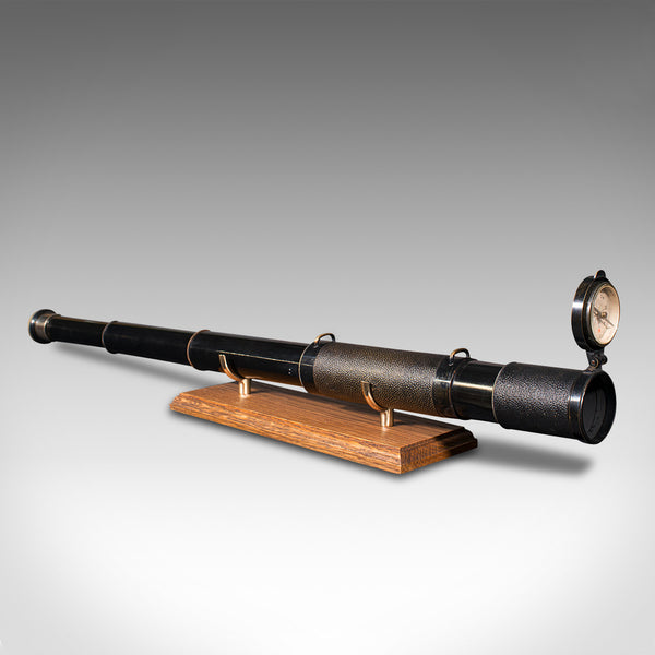 Antique 3 Draw Telescope, English, Terrestrial, Lawrence & Mayo, Victorian, 1900