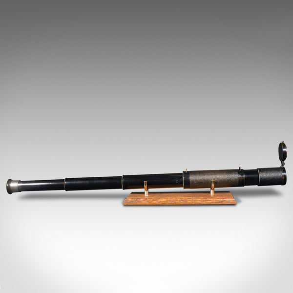 Antique 3 Draw Telescope, English, Terrestrial, Lawrence & Mayo, Victorian, 1900