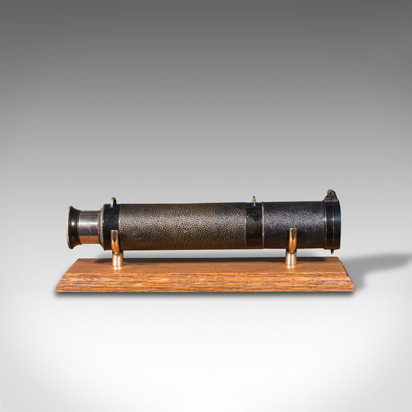 Antique 3 Draw Telescope, English, Terrestrial, Lawrence & Mayo, Victorian, 1900