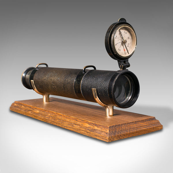 Antique 3 Draw Telescope, English, Terrestrial, Lawrence & Mayo, Victorian, 1900