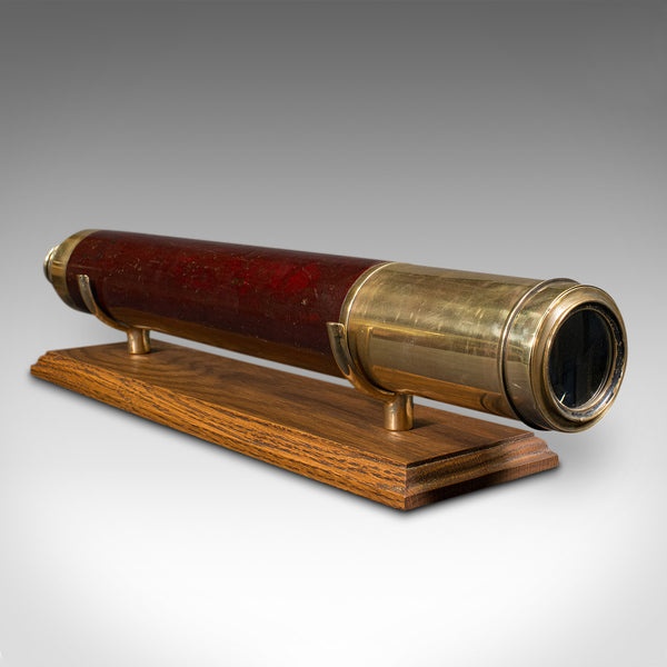 Antique Day or Night Telescope, English, Terrestrial, Henry Ward, Victorian