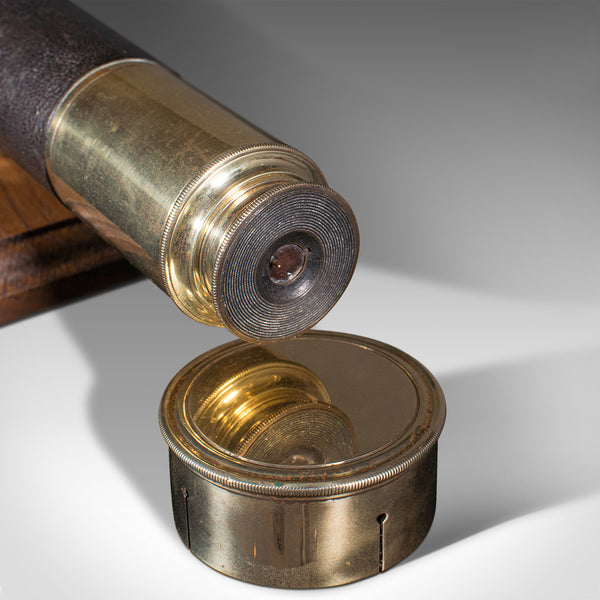 Large Antique Officer Of The Watch Telescope, English, Dollond, Victorian, 1890