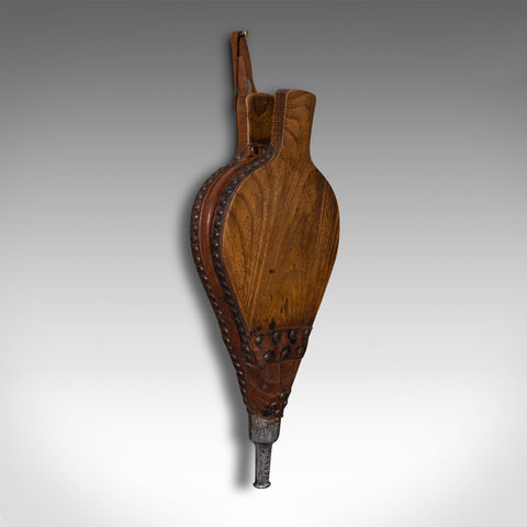 Set of Antique Fireside Bellows, English, Elm, Leather, Fireplace, Victorian
