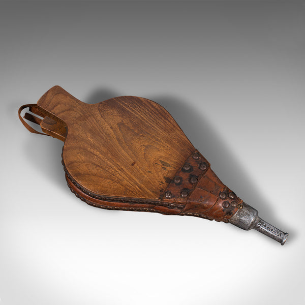 Set of Antique Fireside Bellows, English, Elm, Leather, Fireplace, Victorian