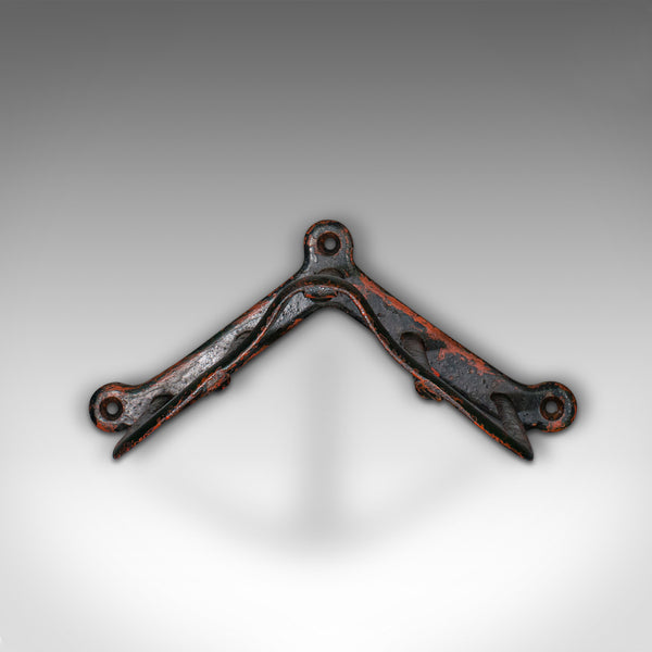 Set Of 3 Antique Tack Hanging Racks, English, Equestrian, Wall Mount, Victorian