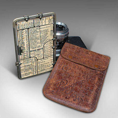 Antique Kaufmann's Le Posographe, French, Photography Exposure Calculator, 1920