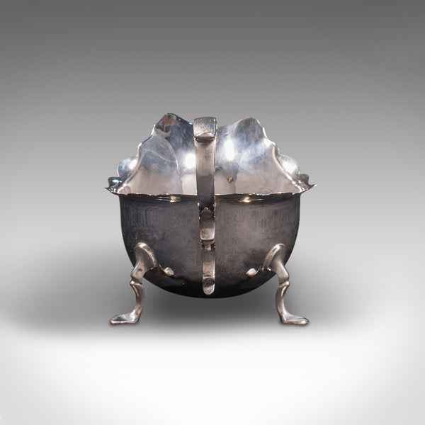 Pair, Antique Sauce Boats, British, Silver, Condiment Dish, Hallmarks, Edwardian