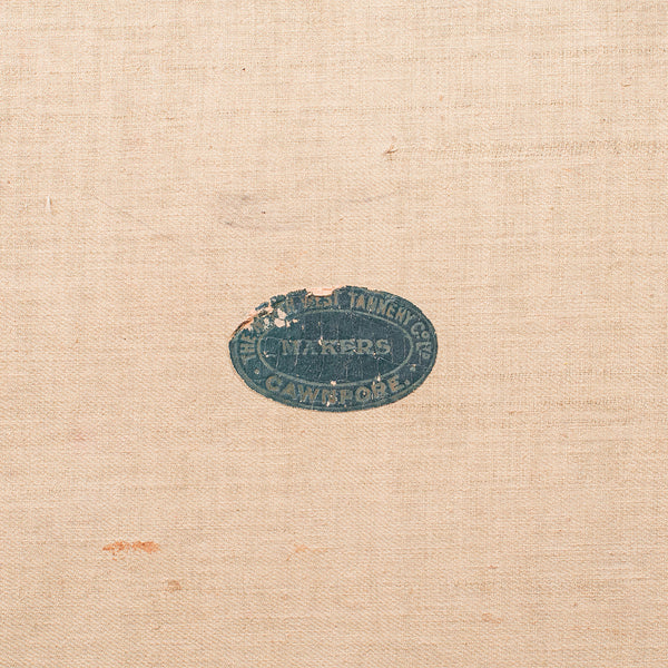 Antique Traveller's Suitcase, Indian, Colonial, Crocodile, Luggage, Edwardian