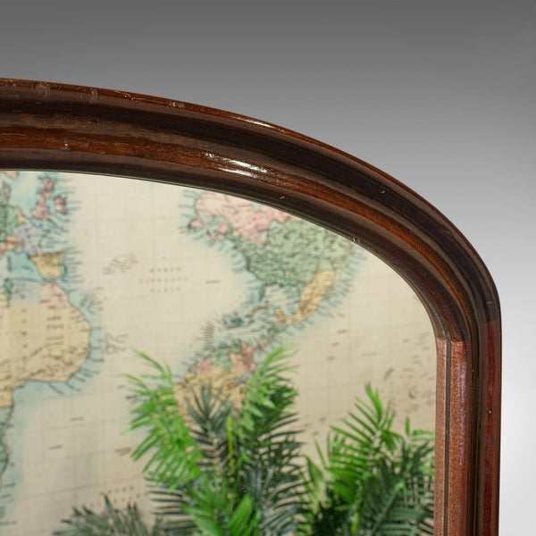 Large Vintage Cheval Mirror, English, Dressing, Bedroom, Victorian Revival, 1980